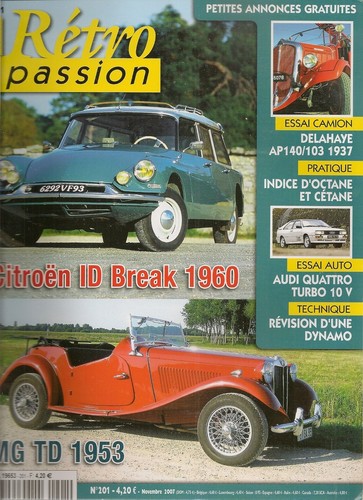 Retro passion 201 - citroen, id
