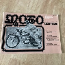 revue moto Le Motocyclettiste N° 46 1987 Ultima Peugeot 125 175 Alcyon