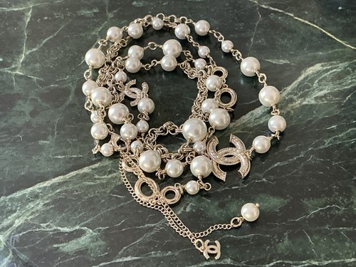 Collier sautoir chanel - collier,