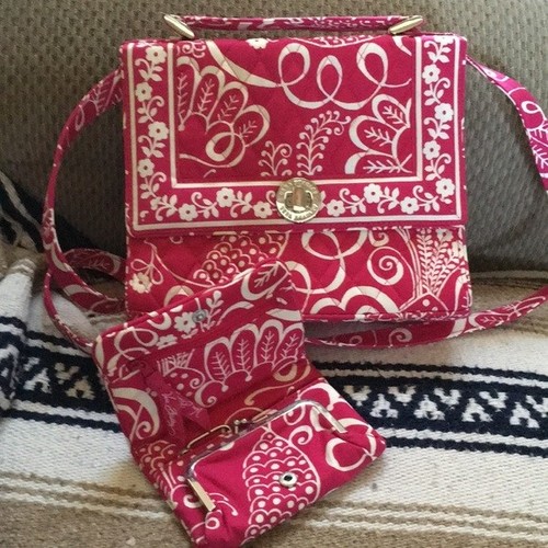 Lot vera bradley square bag - bradley,