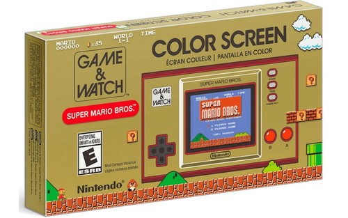 Nintendo game watch super - nintendo,