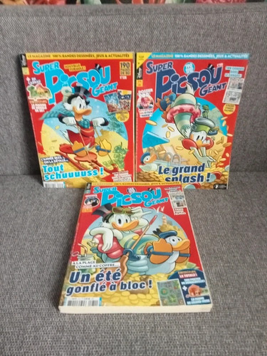 Super picsou géant lot 3 - picsou,