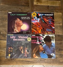 LOT 4 VINYLES LILY VINCENT