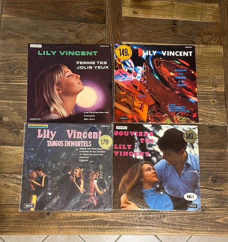 Lot vinyles lily vincent - lily,