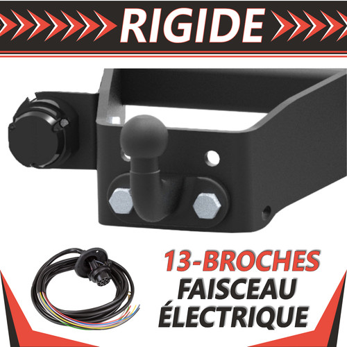 Attelage rigide pour - , mazda