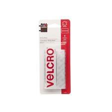 VELCRO Brand Strips White