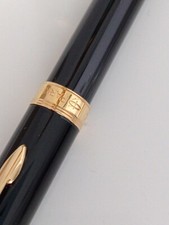 Stylo Parker Sonnet Premier Attributs P. Or 18K Goldplated Trim Ballpoint Pen