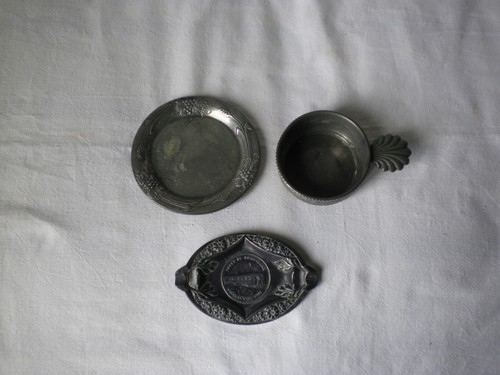Objets étain ancien - objets, en