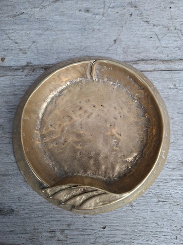 Vide poche bronze signé - vide,