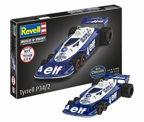Revell tyrrell p34 roues - revell,