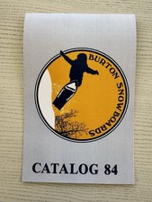 1984 Burton Catalog Vintage