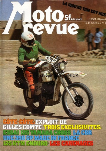 Moto revue 2301 yamaha 125 - moto,