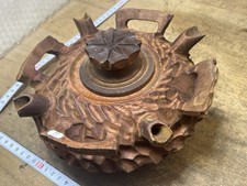 ANCIENNE GROLLE / ART POPULAIRE / ARTISANAT SAVOYARD Réf N.2