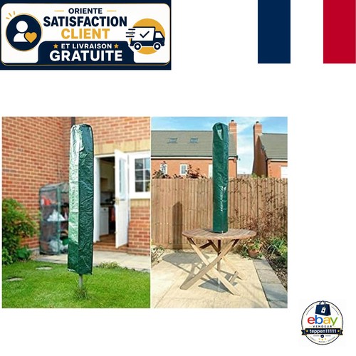 Housse parasol jardin vert - parasol,