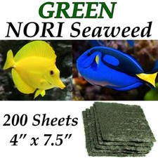 GREEN Nori Seaweed 200 Sheets