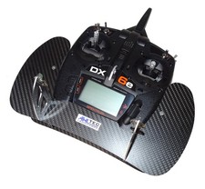 AHLTEC Panneau D'Envoi Pour Spektrum DX6E & DX8E En VRAI CARBONE