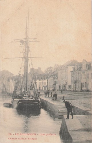 Pouliguen goelette - le,