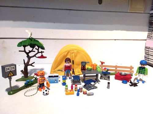 Playmobil lot camping tente - lot, /