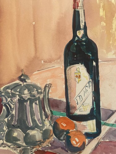 Peinture 1950 gouache - 1950,