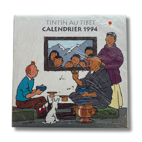 Tintin tibet calendrier - tibet,