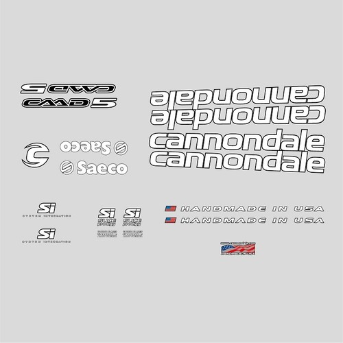 Cannondale caad5 decals - cannondale,