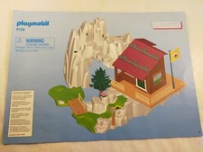 sympa  notice / plan de montage 9126  Playmobil ( chalet randonneur  ) 1