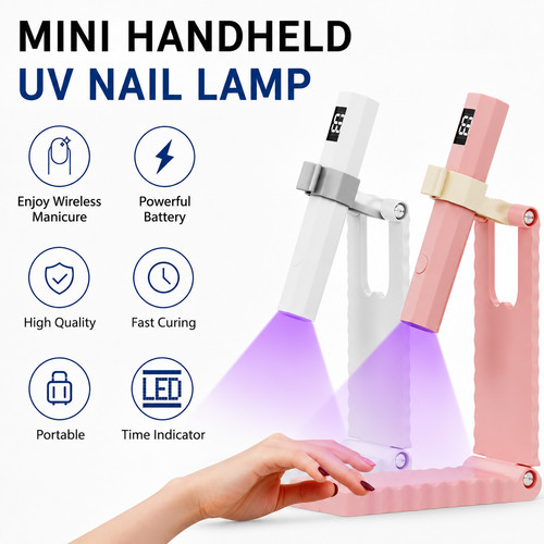 Mini lampe led ongles gel - lampe, uv