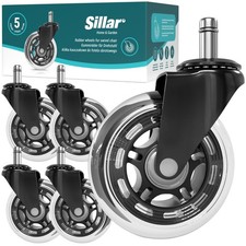 5 Roulettes de remplacement