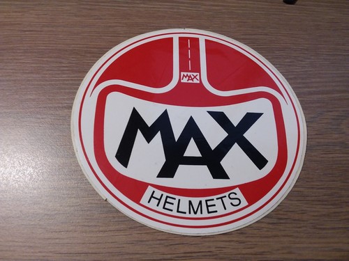 Ancien autocollant moto casque - autocollant,