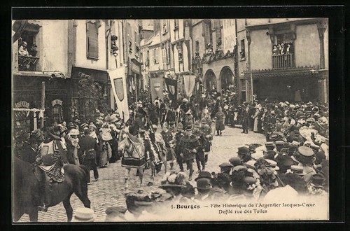 Cpa bourges fetes de - cpa,
