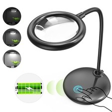 5X Lampe Loupe Rechargeable