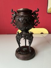 Brûle-parfum bronze