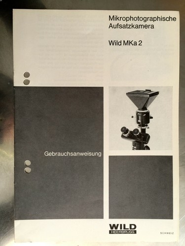 Wild microscope mka2 - wild,