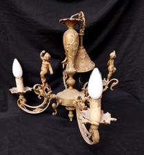 LUSTRE ANCIEN BRONZE DECOR