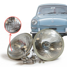 KIT PHARES 178MM 7" H4 MARQUE