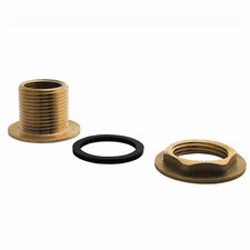 Raccord En Laiton Pour Tonneaux D'Eau 25Mm/1"Ag X 19Mm 3/4"Ig