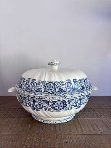 Ancien soupière faïence - en,