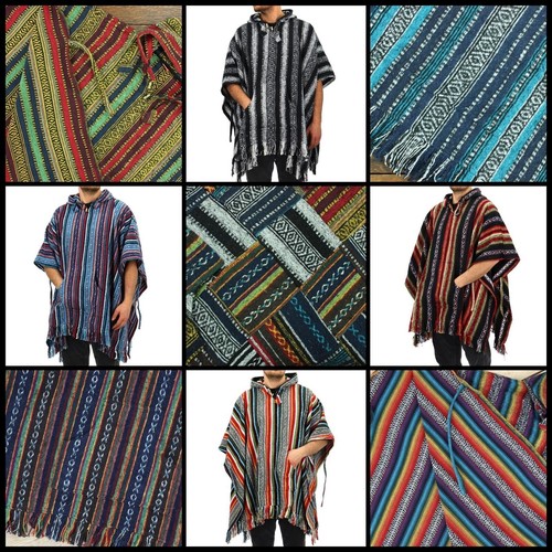 Poncho costume capuche - costume,