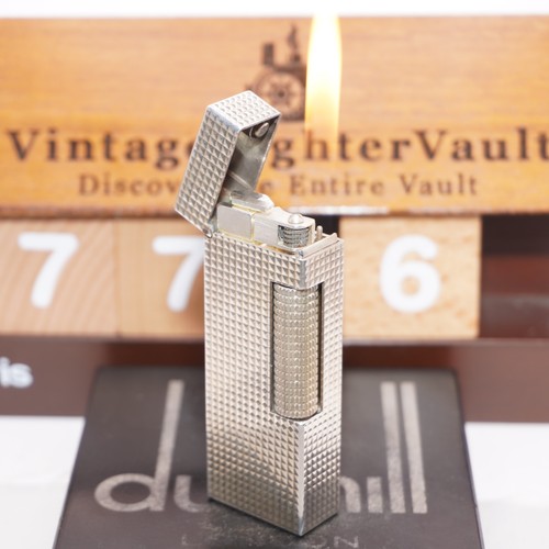 Briquet dunhill motif plaque - briquet,