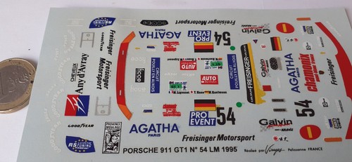 Decalcomanie decals porsche - decals,