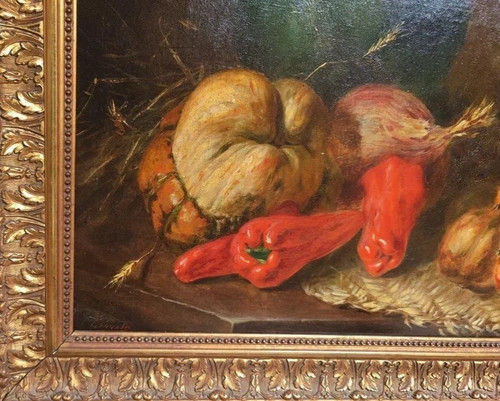 Tableau ancien peinture huile - peinture,