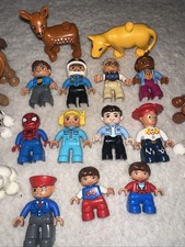 Lego Duplo Lot Of 23 Figures People Animals