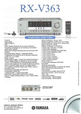 HOME CINEMA 5.1 YAMAHA RX V363