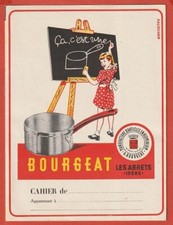 PROTEGE-CAHIER - MANUFACTURE D'ARTICLES EN ALUMINIUM - A. BOURGEAT - LES ABRETS