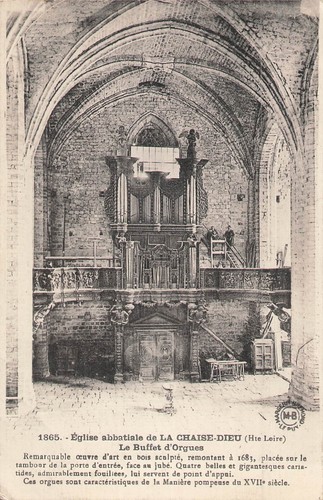 Chaise dieu église - chaise,