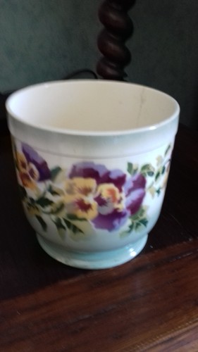Cache pot terre fer - pot,