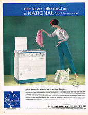 1962 ADVERTISING MATSUSHITA Washer Linen & Dryer Linen