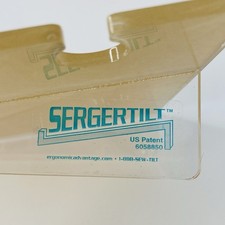 Ergonomic Advantage SergerTilt Serger Sewing Machine Tilt Table Clear Acrylic