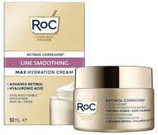 RoC Rétinol Crème Soin Lissant Hydratation Maximale - Anti-rides Intense  –