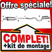 Échappement pour VW TRANSPORTER T5 4MOTION 2.0 2.5 TDI BITDI LWB Silencieux